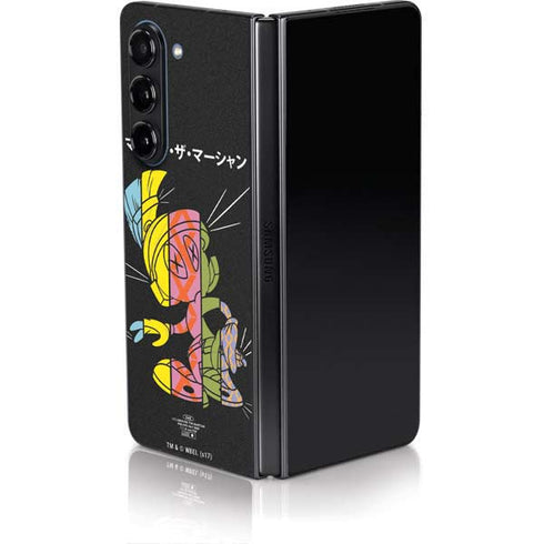 Looney Tunes Marvin the Martian Sliced Juxtapose Galaxy Z Fold5 5G Skin